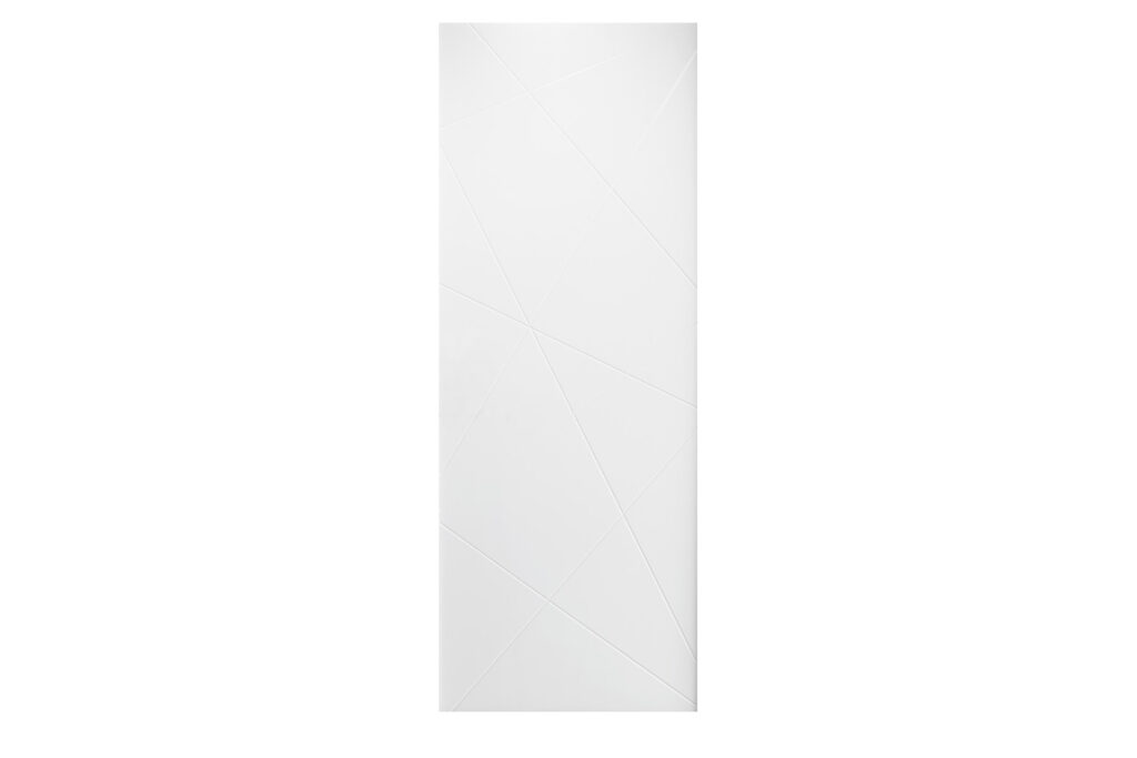 Nova HM-419 Pure White Laminated Modern Interior Door - Slab