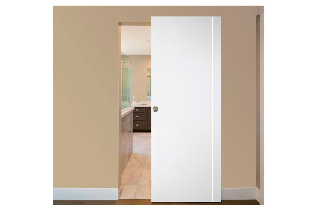 Nova Italia Flush 05 Alaskan White Laminate Interior Door - Magic Door