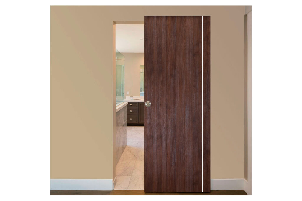 Nova Italia Flush 05 Prestige Brown Laminate Interior Door - Magic Door