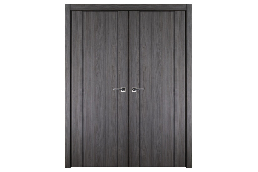 Nova Italia Stile 01 Swiss Elm Laminate Interior Door - Double Door