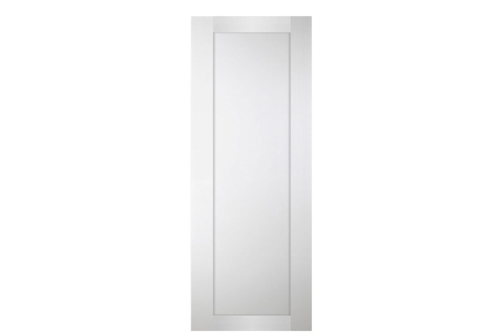 Nova Italia Stile 1 Lite Alaskan White Laminate Interior Door - Slab