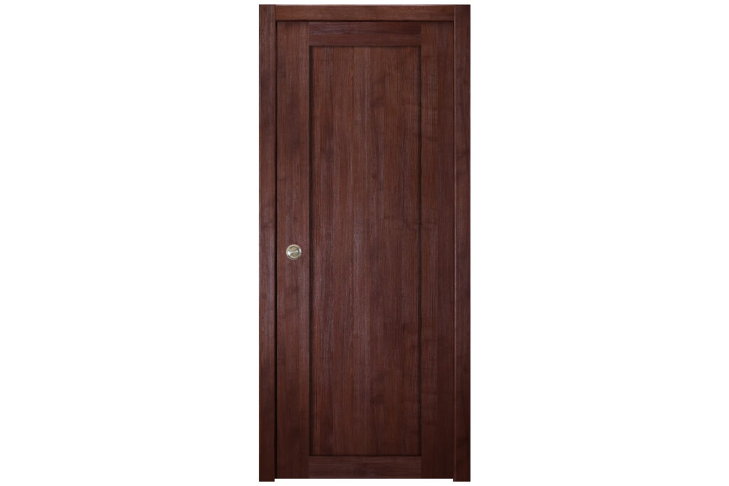 Nova Italia Stile 1 Lite Prestige Brown Laminate Interior Door - Single Pocket