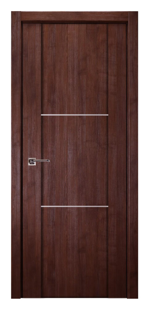 Nova Italia Stile 2H Prestige Brown Laminate Interior Door
