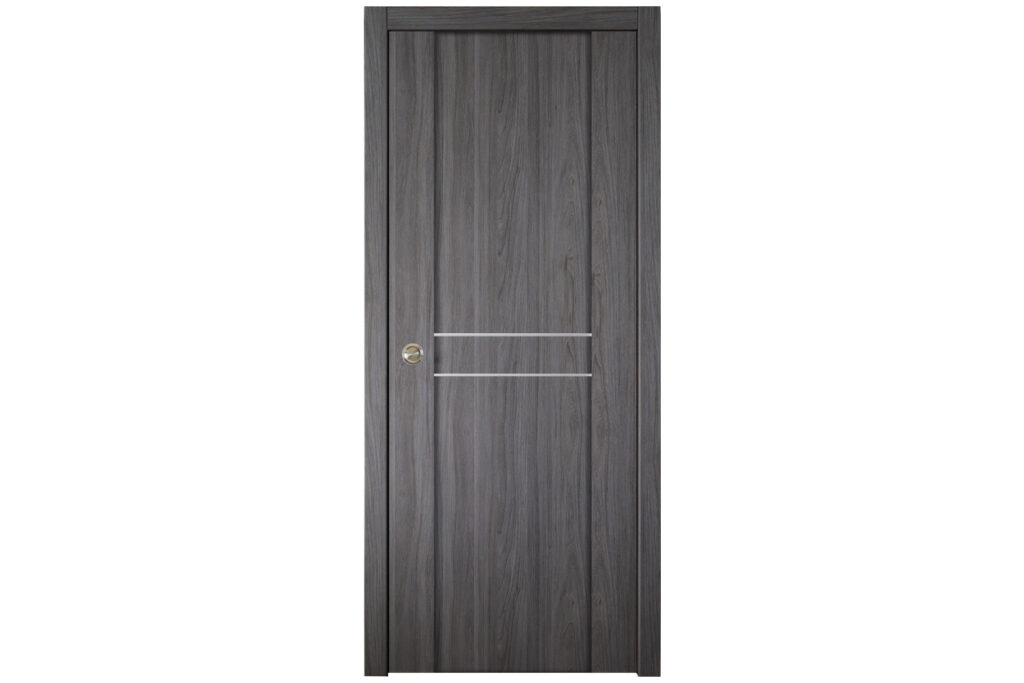 Nova Italia Stile 2HC Swiss Elm Laminate Interior Door - Single Pocket