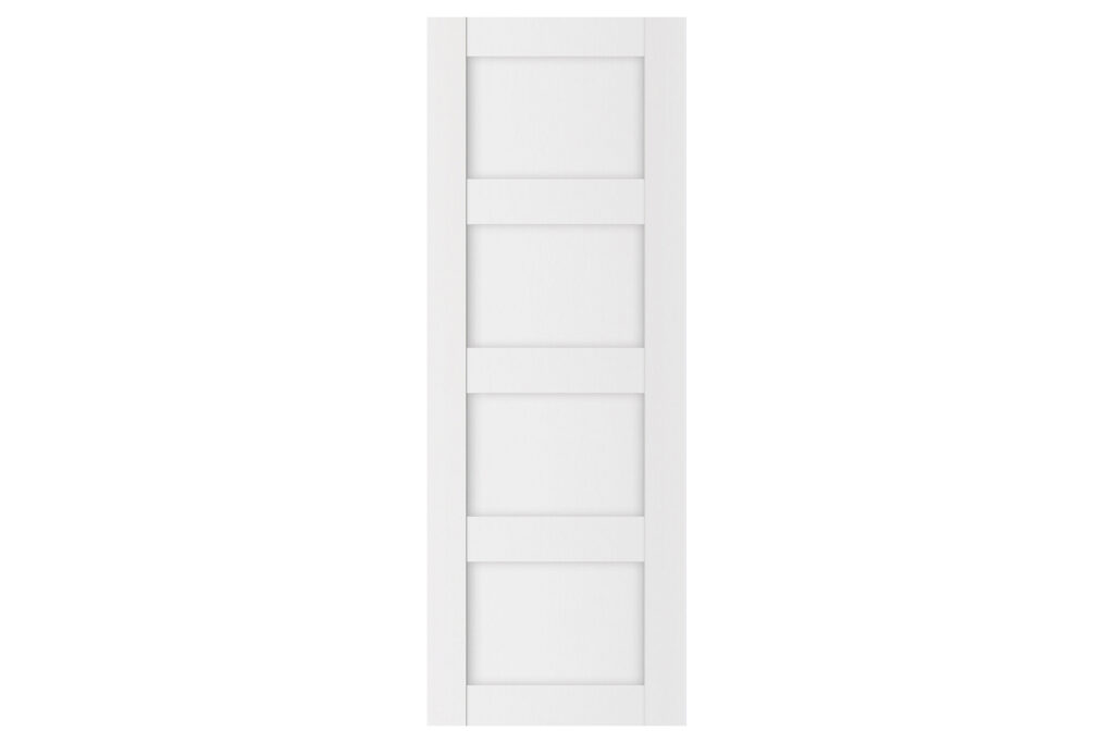 Nova Stile 021 Soft White Laminated Modern Interior Door - Slab