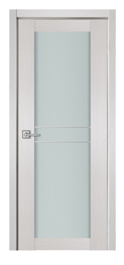 Nova 1 Lite 2HC White Wenge Wood Laminated Modern Interior Door