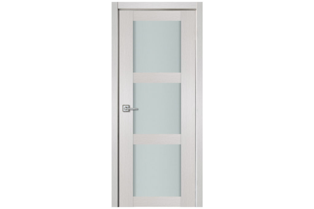 Nova 3 Lite White Wenge Wood Laminated Modern Interior Door - Single Door