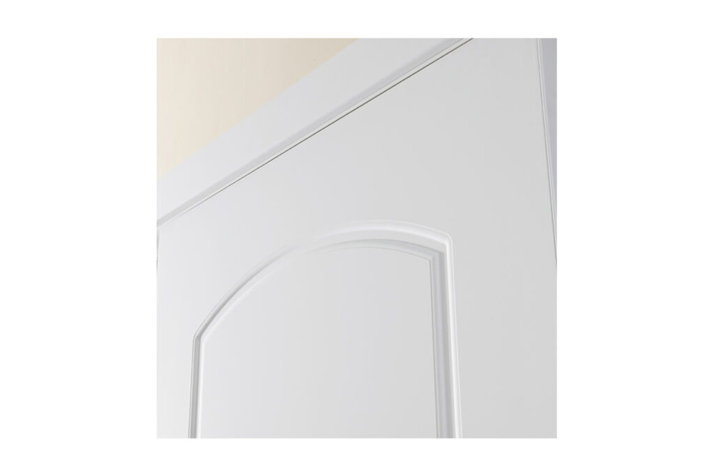 Nova Ovalo Soft White Laminated Traditional interior Door