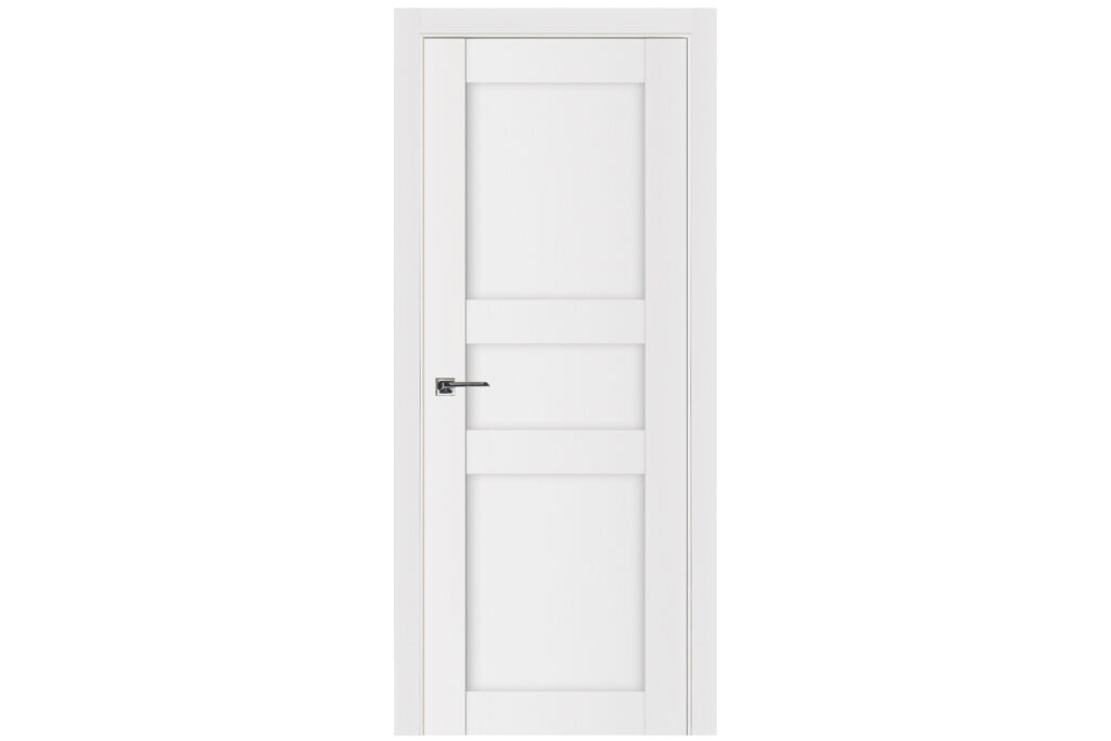 Nova Stile 029 Soft White Laminated Modern Interior Door - Single Door