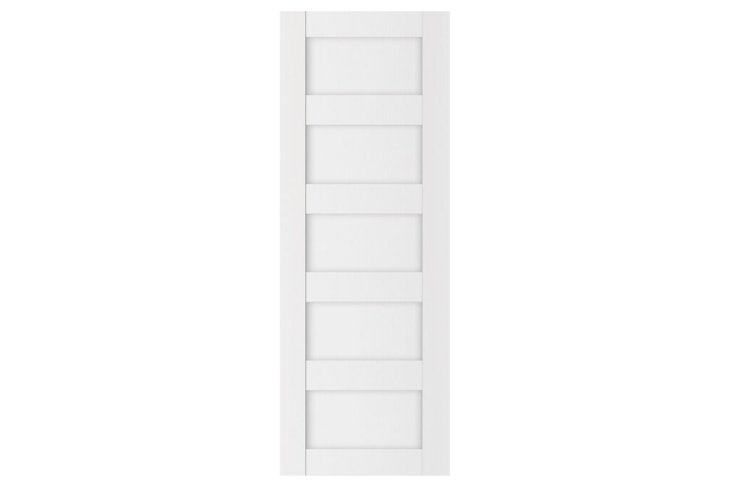 Nova Stile 022 Soft White Laminated Modern Interior Door - Slab